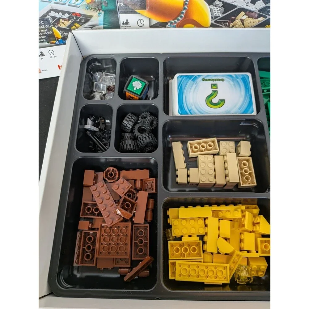 Lego Creationary Game 3844 Complete with Manual Box and Pieces Family Fun Create